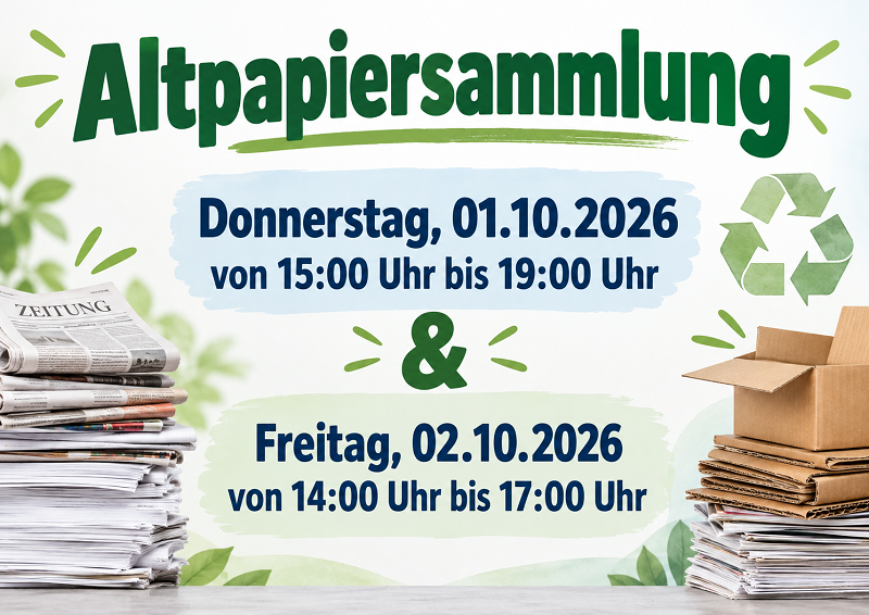 Altpapiersammlung